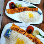 چلو جوجه کباب بدون استخوان